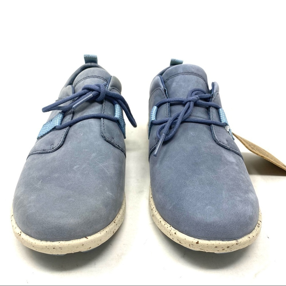 SuperFeet Birch leather lace up sneaker folkstone gray - Picture 5 of 8